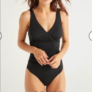 Boden Slimming Swimsuit, Black, brand new with tags, Size 8